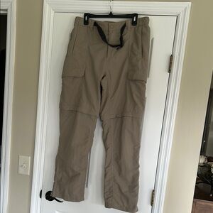 The North Face Paramount Pro Convertible Pant - Men's size large tan
